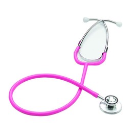 Timesco TD1-13-209 Stethoscope, Ruby Dual Head, Pink