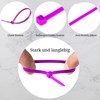 Pack of 100 Cable Ties, Cable Ties UV Resistant, Nylon,