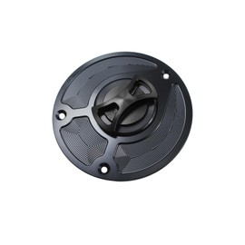 TIRGE Motorcycle CNC Aluminum Gas Cap Gas Fuel Tank For CB1000 CB1000R CB600F CB1300 CBF1000 CBR1000RR CBR1100XX CBR1100 CBR600RR CBR900RR CBR929RR 954 CBR600 F4 F4I VTR1000F RVF 400 (Black)