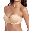 Lemorosy Multiway Contour Strapless Bra Women's Plus Size Full Coverage