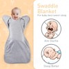 Knirose Swaddle Blanket Sleep Sack with Arms Up Design Help