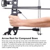 Arrow Rest Stainless Steel Aluminum Alloy Disassembly Free Archery Drop