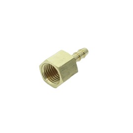 CDQBWKJGFJ 3 Pcs 3/16" Barb x 1/4" NPT Female Adapter Brass Hose Barb Fitting