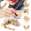 12pc-1 Inch Wide Skin Colour Elastic Self- Adhesive Bandage Finger