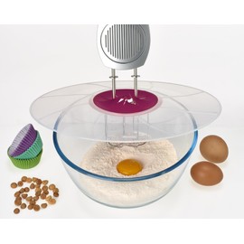 Metaltex 32 cm Protective Splatter Lid for Mixing Bowls