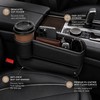 Car Seat Gap Organizer with Cup Holder – PU Leather