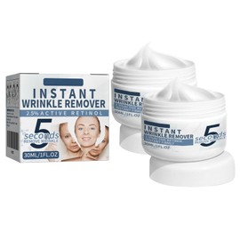 2PCS Retinol Anti-Aging Face Cream, 5 Seconds Instant Anti Wrinkle Face Cream for Tightening and Firming Retinol Face Moisturizer Reduces Wrinkles, Fine Lines for Women and Men