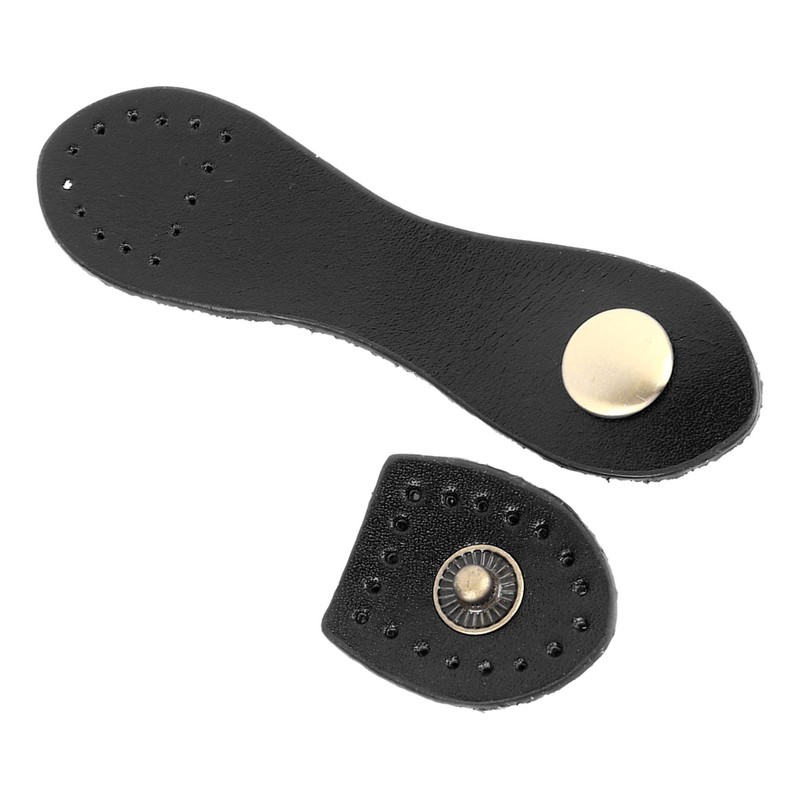 5 Set Leather Snap Buckles Soft Wearable DIY Sewing Leather