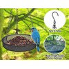Anlising 2 x Hanging Bird Feeder with Iron Chain and