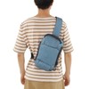 Sling Bag Waterproof Anti Theft with Combination Lock Anti Scratch