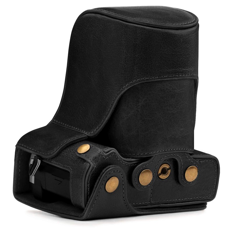 MegaGear MG1862 Ever Ready Genuine Leather Camera Case Compatible with