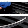 Car Interior Decorative Molding Door Panel Dashboard Gap Trim Strip