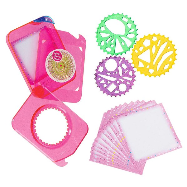 ArtCreativity Travel Spiral Art Set for Kids, 5-Piece, Portable Drawing