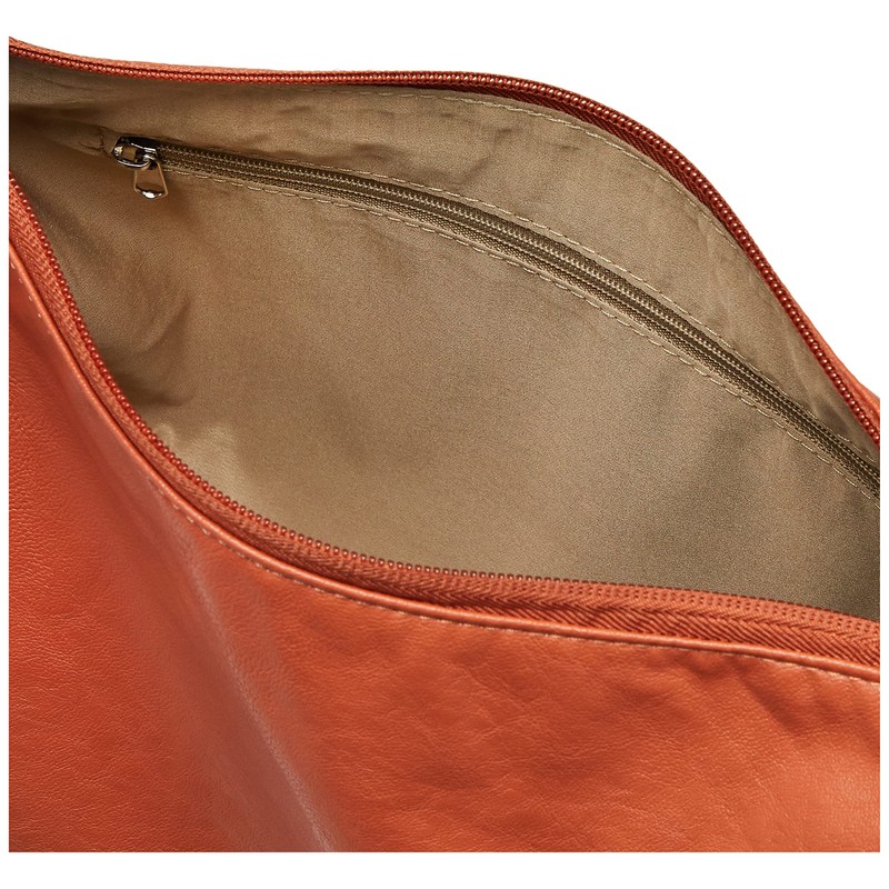 Legato Largo LG-F3041 Shoulder Bag, Washable, A5, Washable Bag, orange
