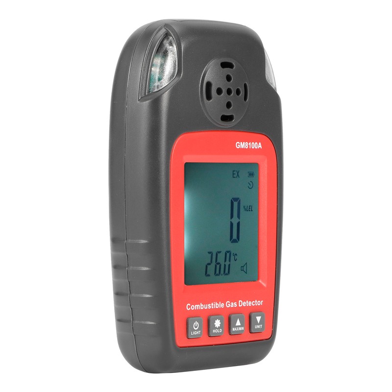 3.6V Combustible Gas Detector with Indicator Light Sound Alarm for