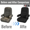 2Pcs Composite Fabric RV Seat Covers for Captain Chair with