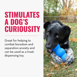 KONG - Genius Mike - Interactive Treat Dispensing Dog Puzzle Toy (Assorted Colors) (Large)
