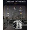 ROADFAR Alternator Compatible 2012-2015 for Scion iQ Base 1.3L, Replace