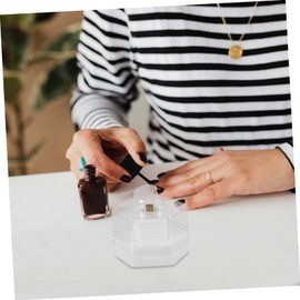 Healeved Nail Drill Bits Storage Case Slots Multifunctional Display Holder for Grinding Essential Manicure Accessory for Home and Salon Use