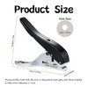 3/8" 10mm Punch, Single Hole Punch with Handle, Large Handheld