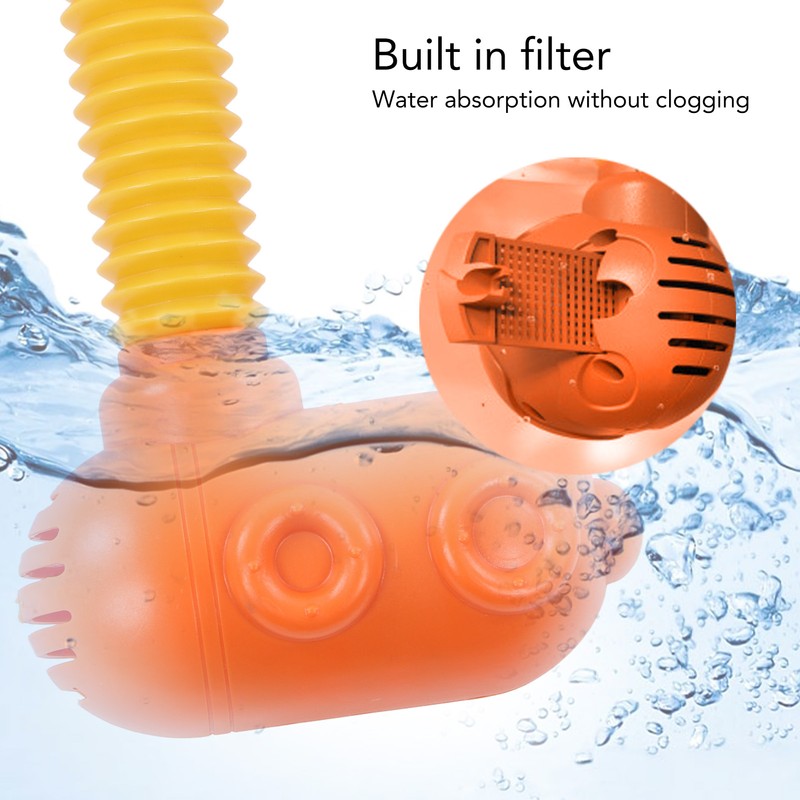 Baby Bath Toys with Shower Head Angle Adjustable Animal Shape