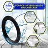Pack of 3 seal for pop-up drain fittings, sinks. MONTERAL