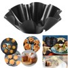 4Pcs Tortilla Maker Nonstick Taco Shell Maker Salad Bowl Carbon