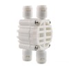 E-outstanding 1/4 Inch Push-Fit 4-Way Automatic Shut-Off Valve with Quick-Connect