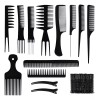FIRSTPELLA Juego De Peines Para El Cabello Profesional De 14
