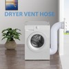 Hon&Guan Aluminium PVC Ventilation Air Ducting 4 Inch Flexible Vent