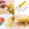 24 Pack Stainless Steel Corn Holders - Corn on the