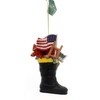 Kurt Adler Firefighter's Boot Christmas Ornament