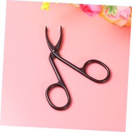 Healeved 3pcs Eyebrow Tweezers Slanted Tip Hair Plucker for Precise Facial Hair Removal and Eyebrow Shaping Black Design for Easy Grooming