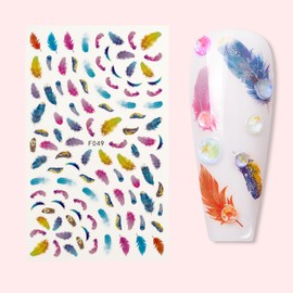 Makartt Nail Decorating Kit Including Designer Nail Stickers, Vivid and Vibrant Colorful Nail Rhinestones Nail DIY Accessories for Nail Art and Salon Nail Art