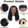 Mannequin Head with 100% Real Hair Cosmetology Female Mannequin Head