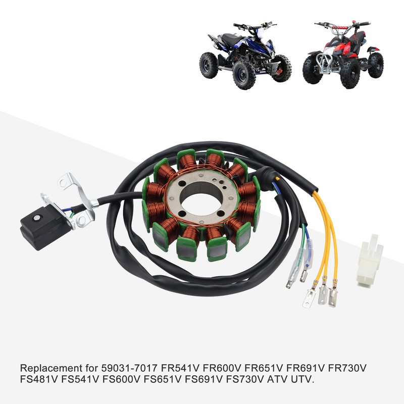 GOOFIT 12 Coil 5 Wire Stator Ignition Generator Replacement for