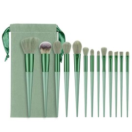 13 pcs Professional Makeup brushes set Beauty Foundation Eyeshadow Makeup brush - Available in Pink & Green