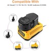 LALAFO DC9310 Replace Dewalt 18v BatteryCharger Compatible with DW9116,DW9226, DW9118,