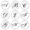 Custom Self Inking Address Stamp with Monogram - Style 195