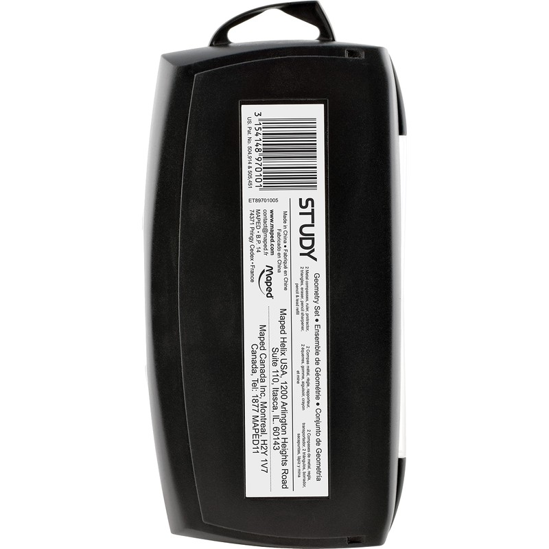 Maped Study Geometry 10 Piece Set - Advanced Student Kit