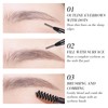 Eyebrow Pencil, Ultra-Slim Eyebrow Dual Ended with Mechanical Brow Pencil