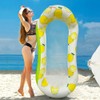 Inflatable Water Hammock Pool Hammock with Headboard Bath Hammock Water