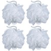 Lote de 4 esponjas de malla para baño (60 g),
