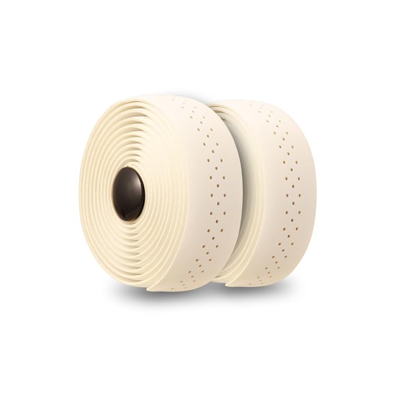 Leather PU + EVA Bar Tape for Road Bikes, Perforated