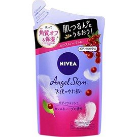 Kao Nivea Angel Skin Body Wash, Cassis & Herb Scent, Refill, 12.2 fl oz (360 ml) x 2 Pieces