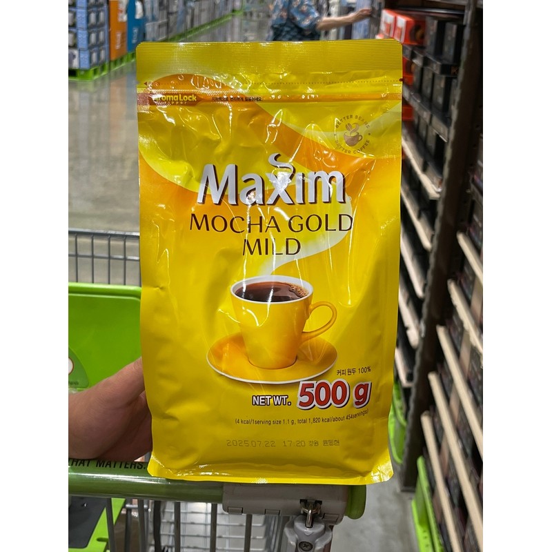 Maxim Mocha Gold Mild 500g bean coffee refill Dongseo Food