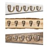 Fuxxer® Classic Coat Hooks Towel Hooks Iron Hooks Bronze Set