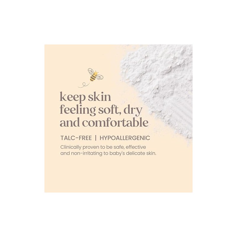 Burt's Bees Baby 100% Natural Dusting Powder, 7.5 Ounces (Packaging