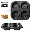 Yomvzake Air Fryer Muffin Pan, 2 Pack Cupcake Molds for