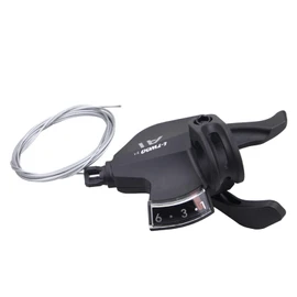 WEEROCK Bike Shifter Lever 6 Speeds Right Thumb Gear Shift Lever for Mountain Bicycle